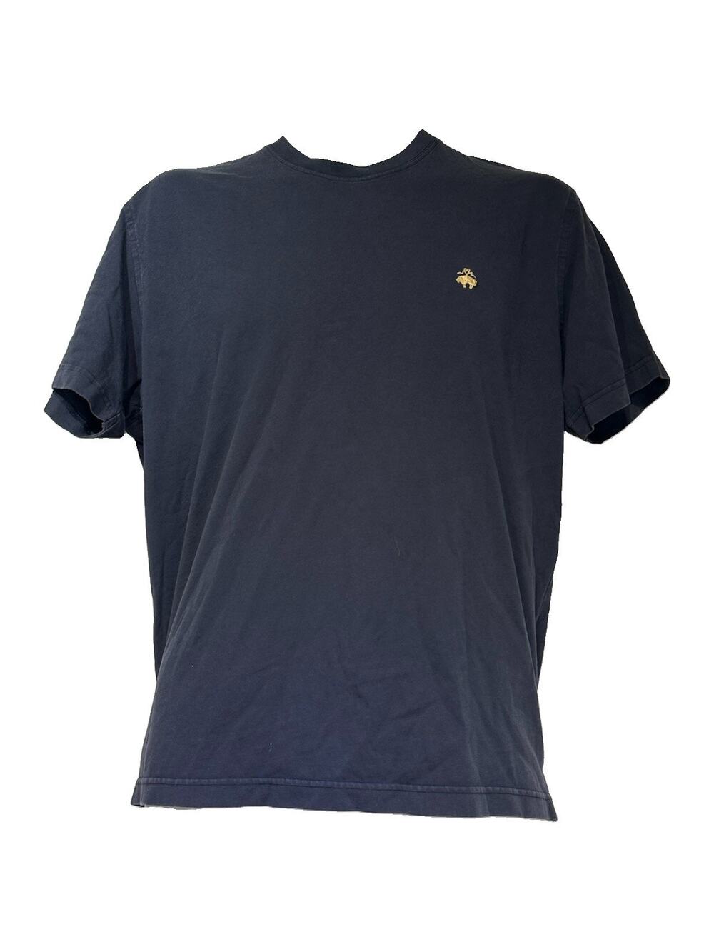 Brooks Brothers T-Shirt Men's XL Embroidered Logo 100% Cotton Short Sleeve